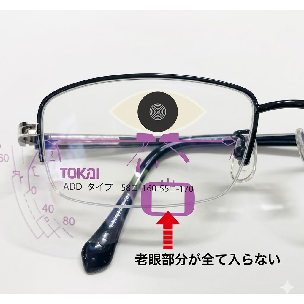 遠近両用 累進多焦点 メガネ、日本国内レンズ使用 遠近両用（累進多焦点）レンズについて – 眼と眼鏡 / To neighbors in