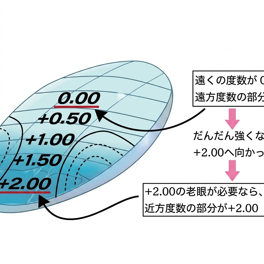 遠近両用（累進多焦点）レンズについて – 眼と眼鏡 / To neighbors in